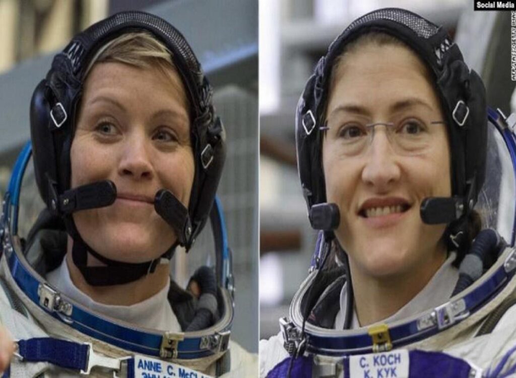 در آستانه روز جهانی زن، گروه زنانه ناسا برای نخستین بار به راهپیمایی فضایی می‌رود