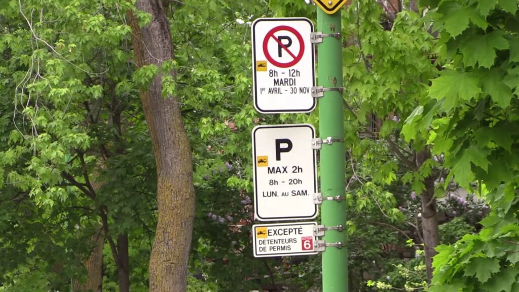 قیمت پارکینگ در مونترال دررتبه یک نرخ ساعتی بین تمام شهرهای کانادا قراردارد