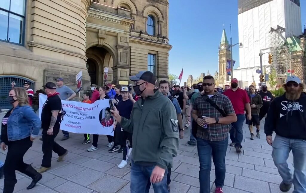 راهپیمایی طرفداران اسلحه در کانادا