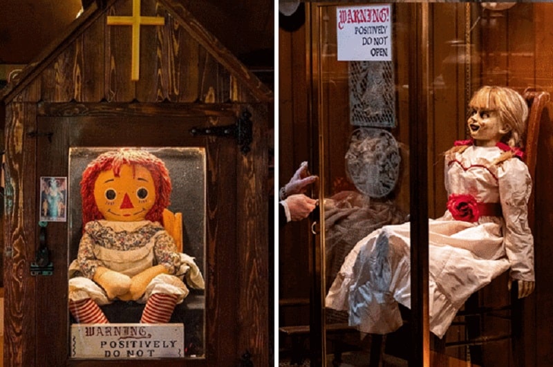 عروسک ترسناک آنابل در موزه