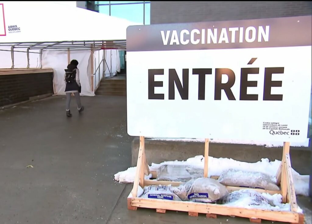 واکسیناسیون کووید۱۹ در کبک