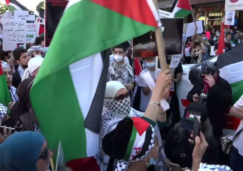 اعتراض به خشونت‌های نوار غزه در کانادا