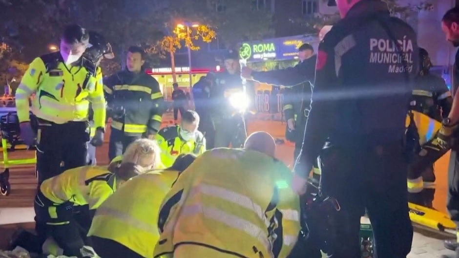 ۲ کشته و ۱۲ زخمی، حاصل آتش‌سوزی رستورانی در مادرید