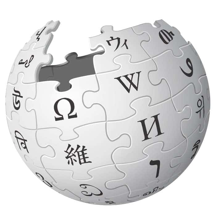 ویکی‌پدیا یکی از لوگوهای برندهای معروف
