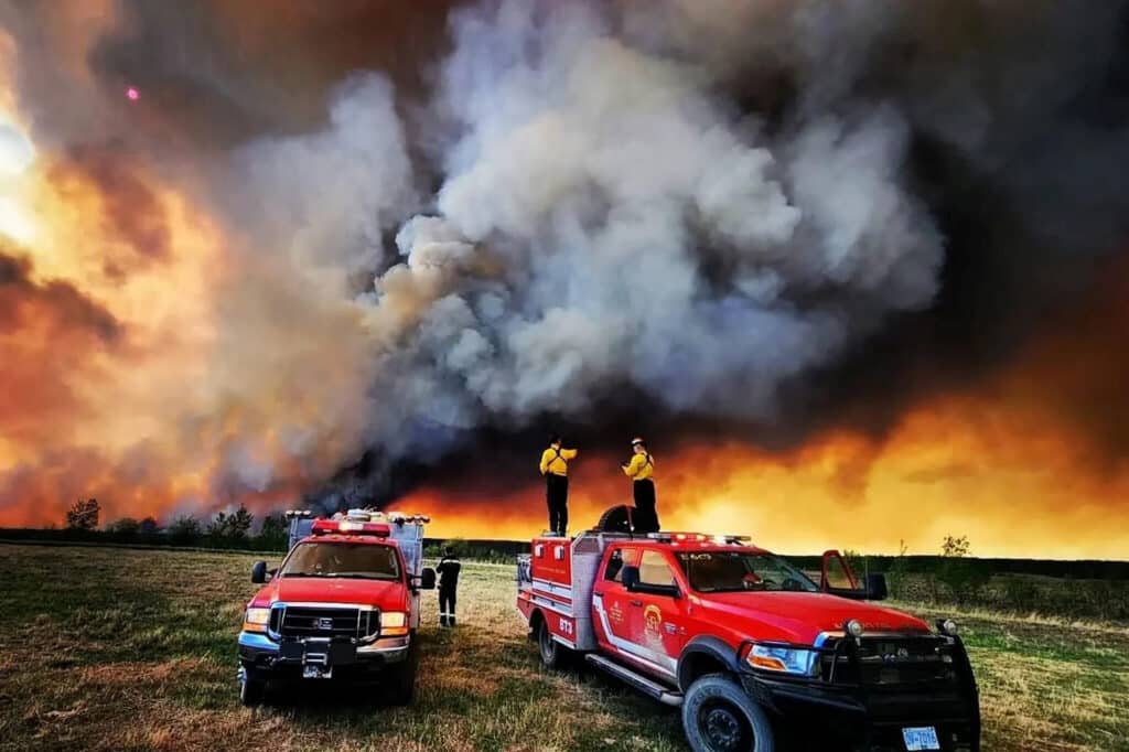هزینه‌های بالای آتش سوزی‌های جنگلی کانادا در سال ۲۰۲۳ 