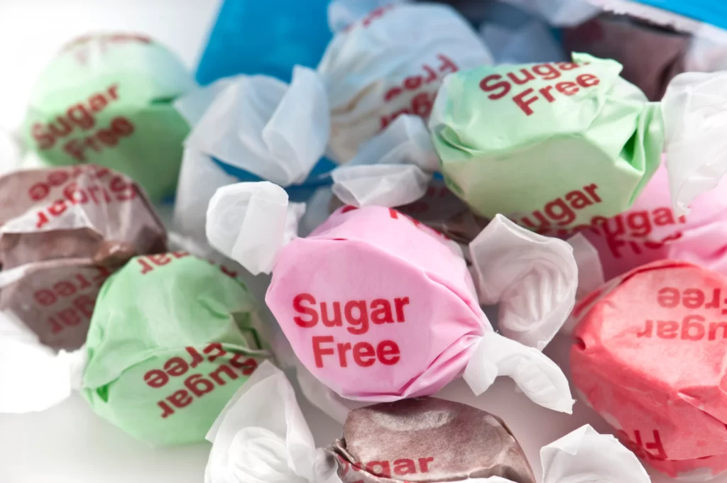 Sugar-free candy  علائم سرماخوردگی