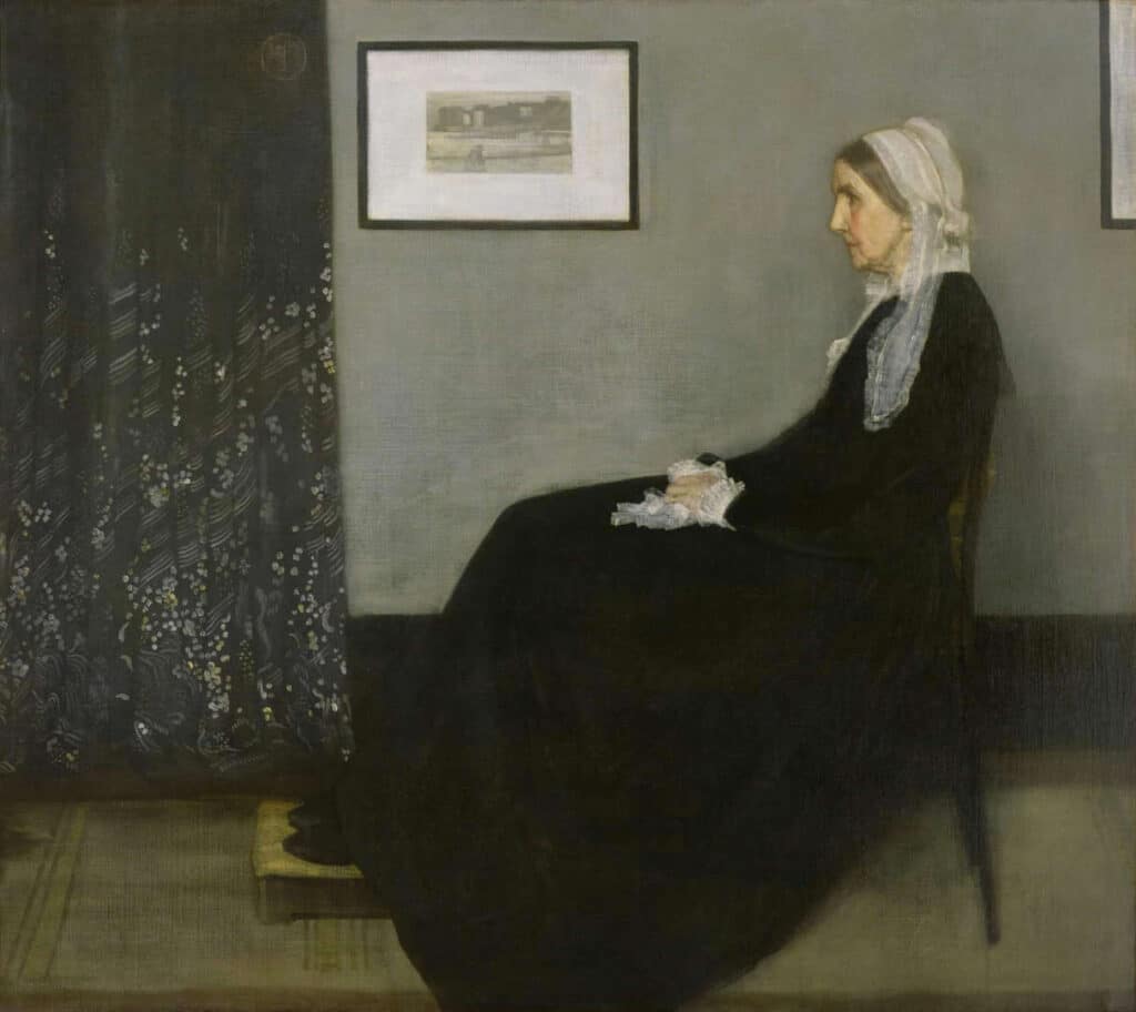 نقاشی مادر ویسلر