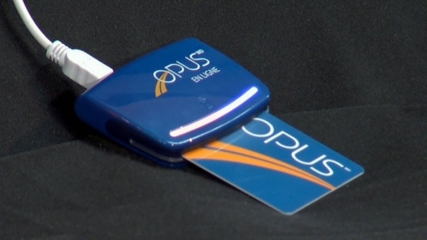 کارت‌های اوپوس مونترال با برخی از تلفن‌ها قابل شارژ مجدد هستند