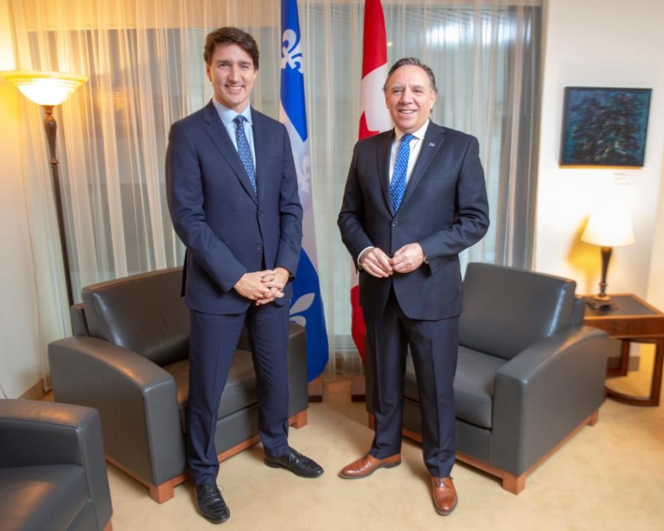 نخست وزیر کانادا و کبک