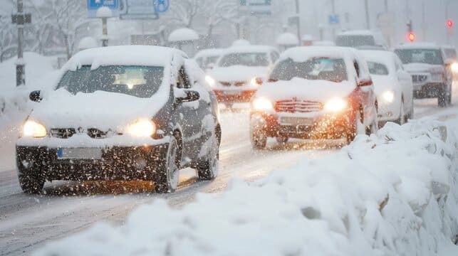 آشنایی با قوانین رانندگی در کبک و جریمه‌های فوق سنگین در شرایط برفی