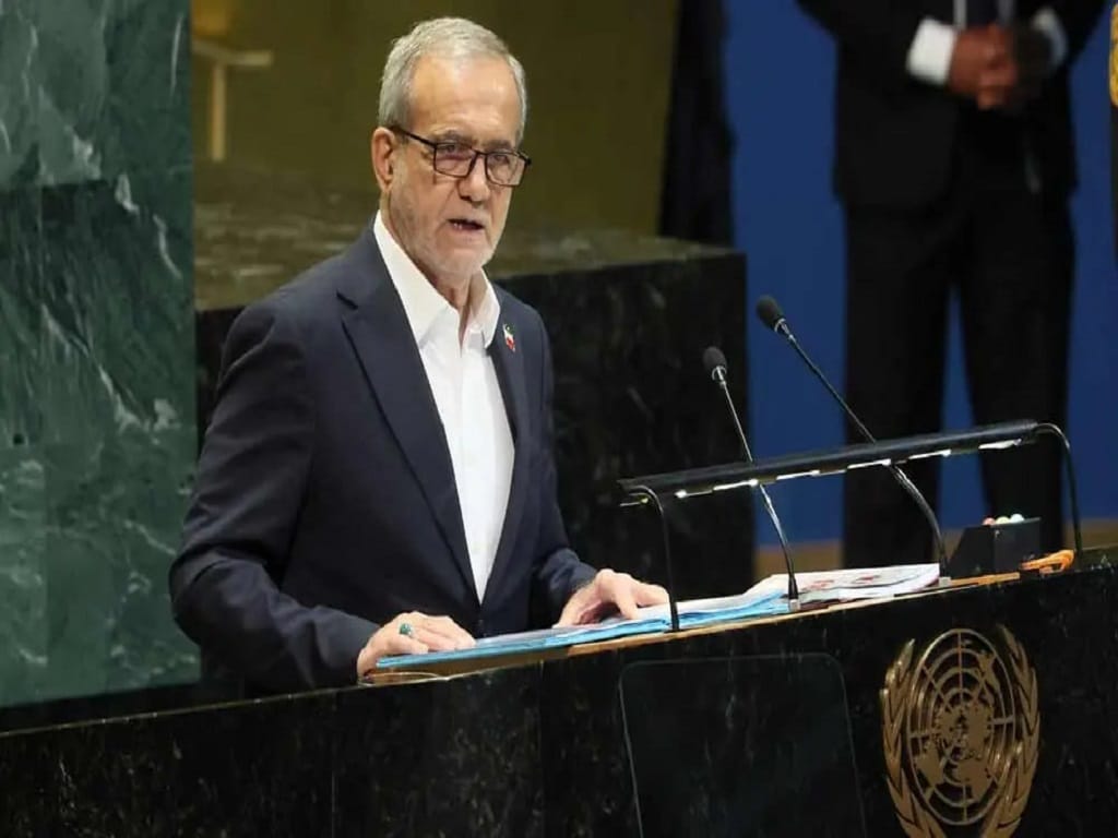 پزشکیان در سازمان ملل اعلام کرد تهران هرگز به دنبال ساخت بمب هستهای نیست پزشکیان در سازمان ملل اعلام کرد تهران هرگز به دنبال ساخت بمب هستهای نیست