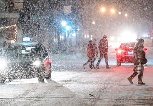 تغییر ناگهانی آب و هوای زمستان ۲۰۲۵ کبک