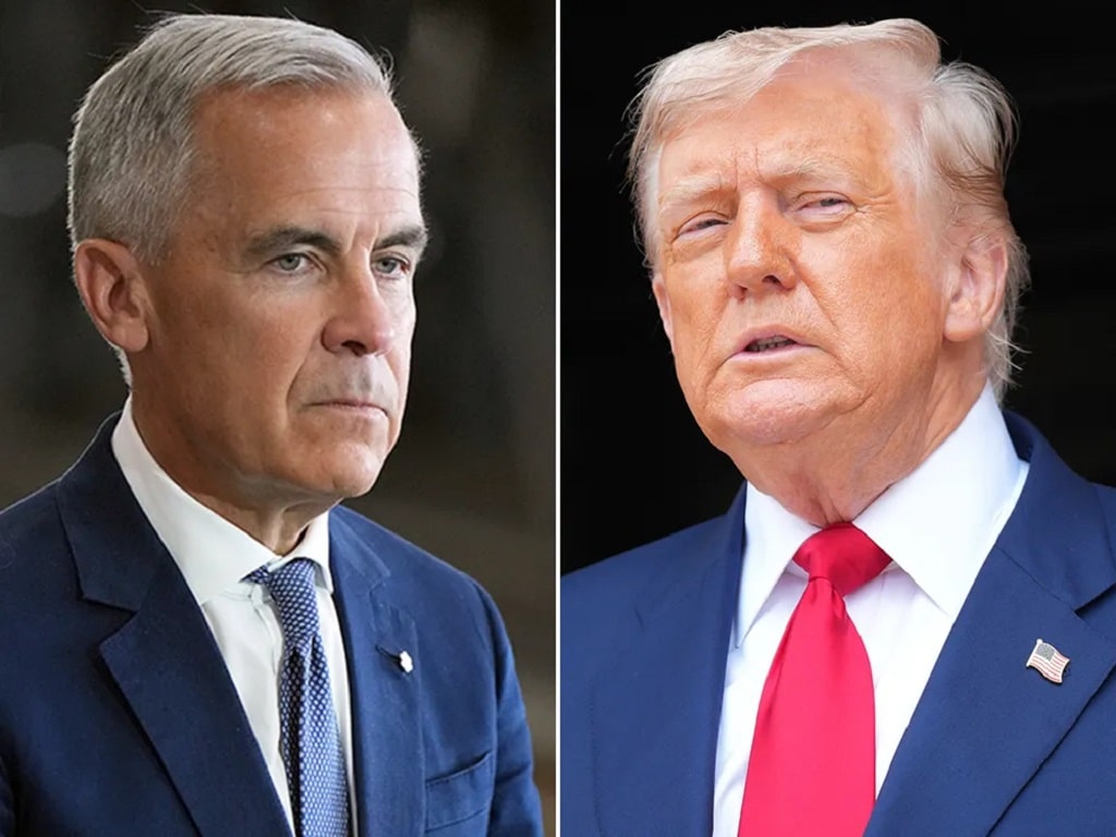 کارنی ضمن عذرخواهی از ترامپ از نخستوزیر انتاریو خواستار توقف تبلیغات ضد تعرفه شد