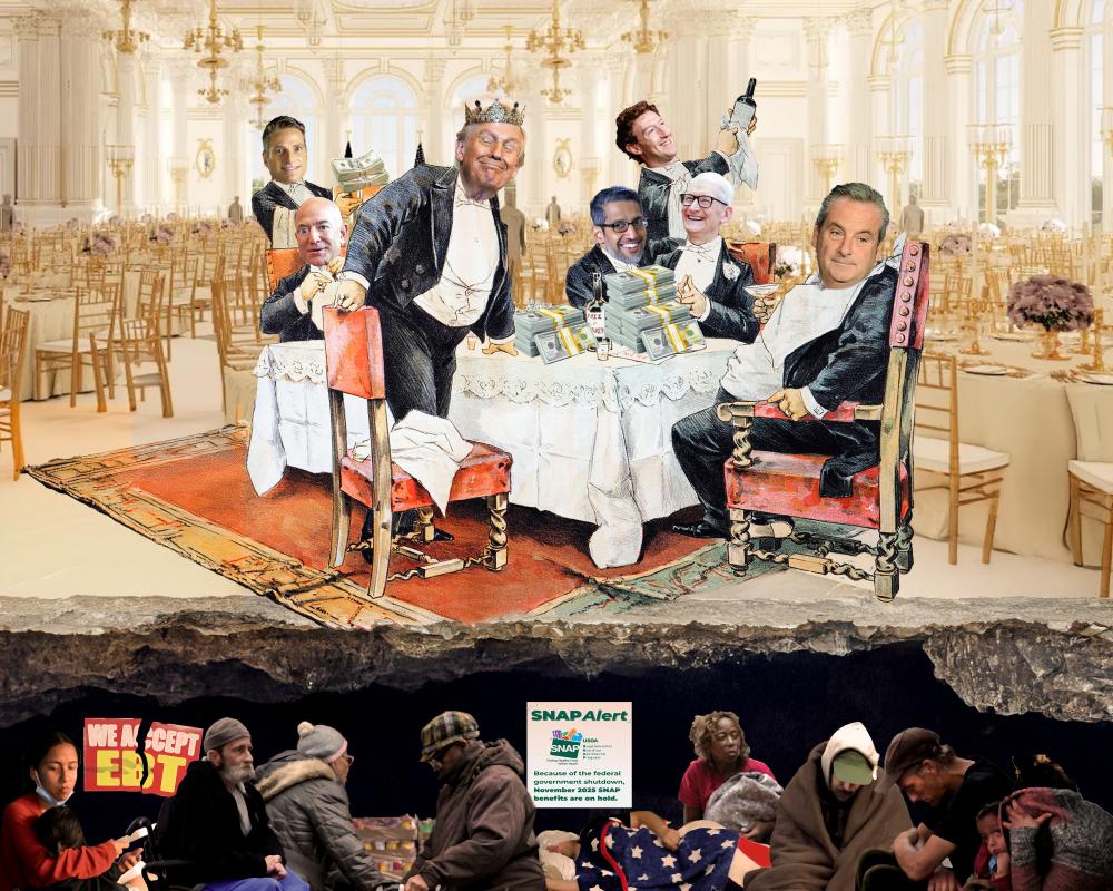 ضیافت شاهانه‌ی میلیاردرها