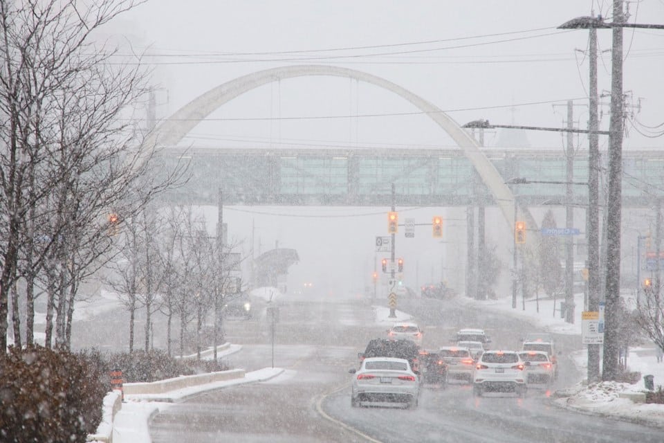 وضعیت آب و هوای فوریه انتاریو