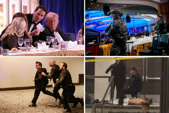 هجوم مأموران امنیتی و آغاز هرجومرج در هتل هیلتون واشنگتن