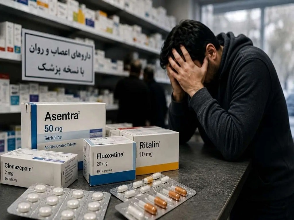 کمبود داروهای روان‌پزشکی؛ بیماران قربانیِ ضعف زنجیره‌ی تأمین