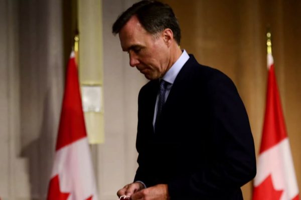 محافظه-کاران-خواستار-استعفا-ورنو-شدند کمیته مالی مجلس نمایندگان کانادا خواستار استعای بیل مورنو وزیر دارایی شد