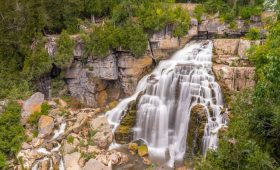 آبشار اینگلیس، جاذبه چهار فصل کانادا