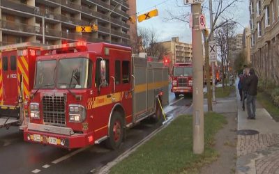 آتش‌سوزی گسترده در مجموعه‌ی مسکونی تورنکلیف پارک، ده‌ها خانوار را آواره کرد