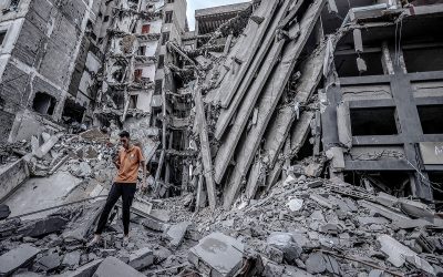 ۱۴۰۰ مفقود در نوار غزه زیر آوار بمباران اسرائیلی‌ها