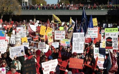دانشآموزان آلبرتا امیدوارند اعتصاب معلمان به پایان برسد دانشآموزان آلبرتا امیدوارند اعتصاب معلمان به پایان برسد