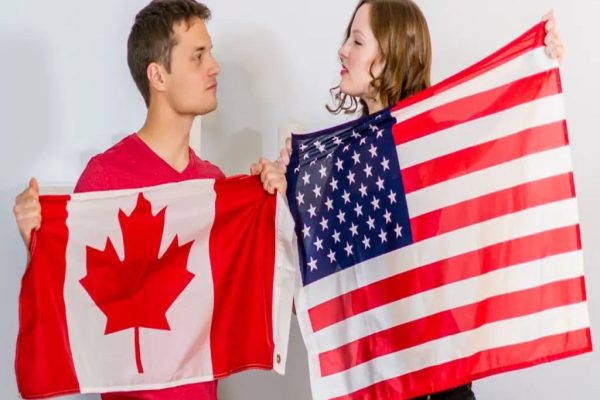 زنگ خطر داشتن همسر آمریکایی برای کانادایی‌ها طبق قوانین جدید سفر به آمریکا