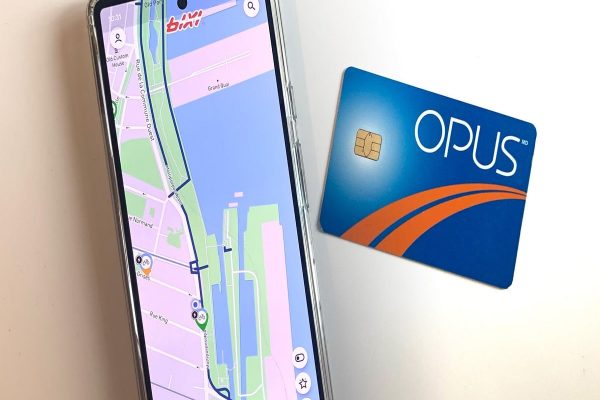 کارت‌های اوپوس مونترال با برخی از تلفن‌ها قابل شارژ مجدد هستند