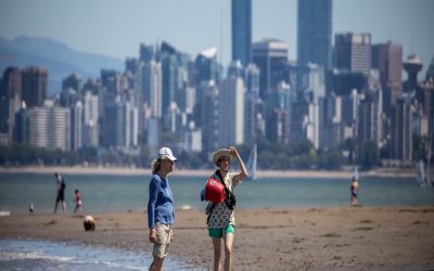 رکورد دمای ۹۰ ساله در بریتیش کلمبیا شکست!