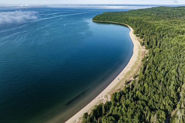 ساحل دنج انتاریو با سواحل شنی