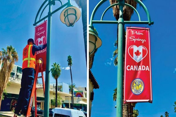 بنرهای «ما با شما هستيم» برای جذب گردشگران كانادايی در ايالت آمريكا