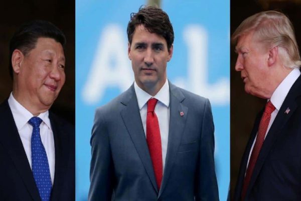 در گفتگوی ترامپ و ترودو چه گذشت؟ / ائتلافی در جنگ تجاری + کاریکاتوری طعنه آمیز به شرایط کانادا - هنگ کنگ