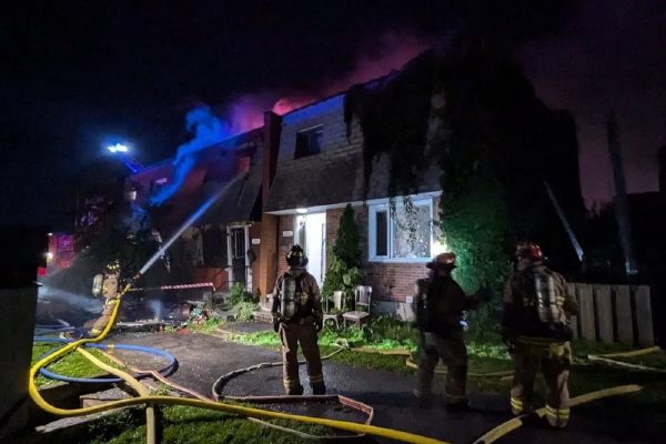 آتش‌سوزی در محله گلیب اتاوا، چندین خانواده را آواره کرد