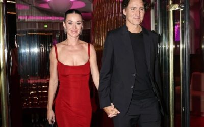 تأیید رسمی عشق در پاریس؛ کتی پری و جاستین ترودو دست در دست در انظار عمومی ظاهر شدند