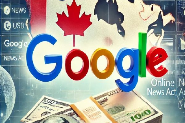 پرداخت ۱۰۰ میلیون دلاری گوگل به رسانه‌های خبری کانادا