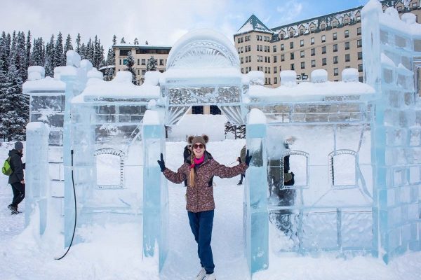 جشنواره سرزمين جادويی يخ‌زده در آلبرتا