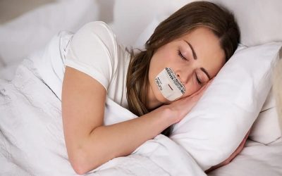 موقع خواب چسب به دهان بزنيم يا نه؟
