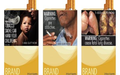 انتشار تصاویر هشداری جدید کانادا روی بسته‌های سیگار