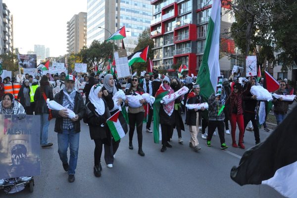 روز ششم تجمعات در مک‌گیل: برخورد میان معترضان و حامیان اسرائیل