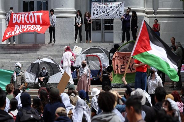تحصن دانشجویان دانشگاه یورک برای حمایت از فلسطین