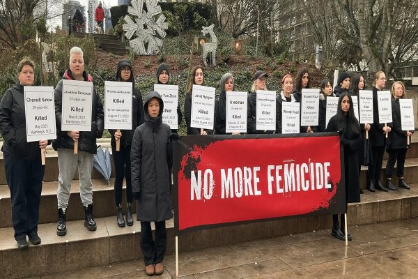 گردهمایی و یادواره زنان کانادایی قربانی خشونت خانگی در سال ٢٠٢٣