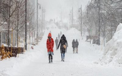 پیش‌بینی ۳۰ سانتی‌متر برف برای شهر مونترال
