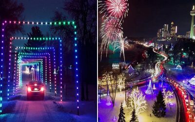 در زمستان امسال بدون پیاده شدن از خودرو می‌توانید از این ۹ مکان زیبا در تورنتو دیدن کنید