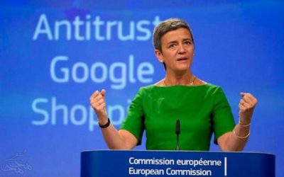 شرکت گوگل توسط اتحادیه اروپا جریمه شد