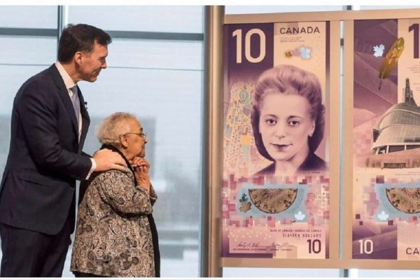 تصویر ویولا دزموند بهترین اسکناس در سطح جهان معرفی شد