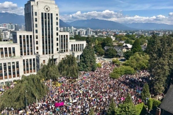 anti-racism-rally-vancouver ونکوور 1
