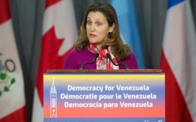 کانادا به طور موقت فعالیت سفارت خود را در ونزوئلا تعطیل کرد
