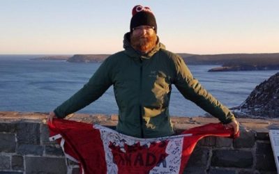 9 هزار کیلومتر سفر با پای پیاده دور کانادا برای شناخت مردم