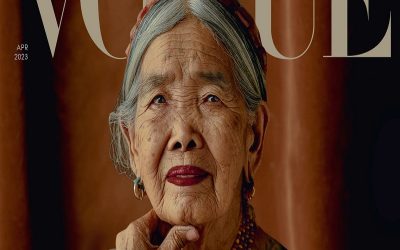 هنرمند ۱۰۶ ساله به مسن‌ترین مدل تاریخ مجله مُد «ووگ» تبدیل شد