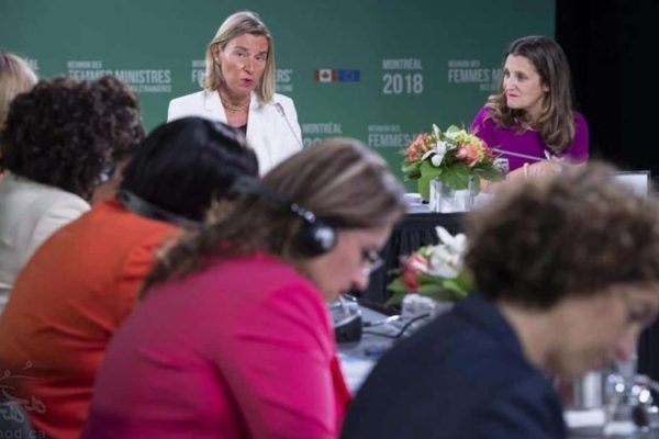 کریستیا فریلند زنان